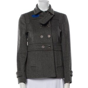 Gucci Grey Wool Jacket Size S 4